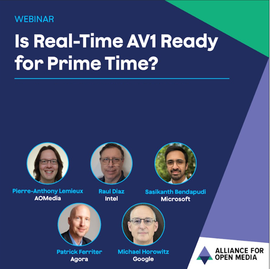 Is Real-Time AV1 Ready for Prime Time