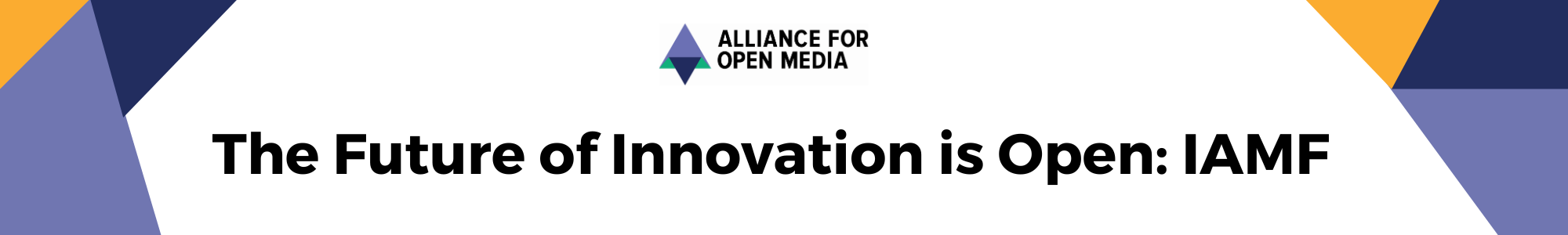 The Future of Inovation is Open: AV1